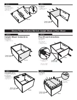 Preview for 2 page of Rubbermaid FastTrack 5M13 Assembly Instructions