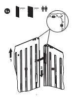 Предварительный просмотр 10 страницы Rubbermaid LARGE VERTICAL STORAGE SHED Assembly Instructions Manual