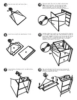 Предварительный просмотр 2 страницы Rubbermaid Square Island Kit Quick Start Manual