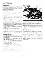 Preview for 27 page of Rubi DT250EVO Operator'S Manual