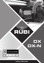 Rubi DX Series Manual preview