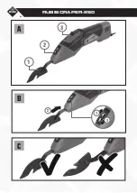 Preview for 2 page of Rubi RUBISCRAPER-250 Manual