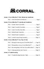 Preview for 3 page of Rubicon Expedition Products Corral Manual