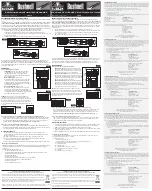 Предварительный просмотр 2 страницы Rubicon Bushnell 10T300 User Manual