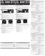 Preview for 2 page of Rubicon Bushnell T100L User Manual