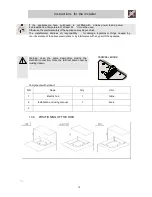 Preview for 16 page of Rubine IRSI30 Use And Installation Instructions