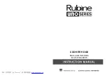 Rubine MCH-CAMINO-90SS Instruction Manua preview