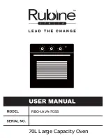 Preview for 1 page of Rubine RBO-LAVA-70SS User Manual