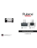 Предварительный просмотр 1 страницы Rubine RCH-19WM-RS90 Instruction Manual