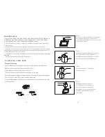 Предварительный просмотр 5 страницы Rubine RCH-GEMELLO-RS90 Instruction Manual