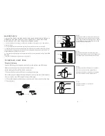 Предварительный просмотр 7 страницы Rubine RCH-IA90SV-GX Instruction Manual