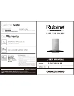 Предварительный просмотр 1 страницы Rubine RCH-THORA-SS User Manual