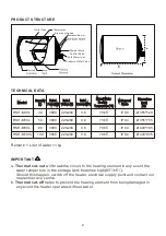 Preview for 4 page of Rubine RSH-M100L User Manual