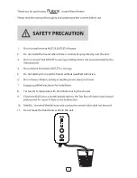 Preview for 2 page of Rubine SSE SERIES Operation Manual