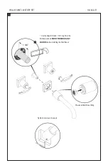 Preview for 6 page of Rubinet LaSalle 1GLAC Assembly Instruction Manual