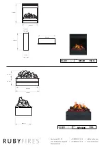 Preview for 20 page of Ruby Fires Mystic Fires MF1510H Manual