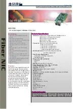 Ruby Tech GE-1150 Technical Specifications preview