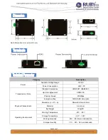 Предварительный просмотр 3 страницы Ruby Tech VC-350 Manual