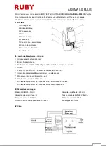 Preview for 8 page of Ruby AROMA 5.0 PLUS Instruction Manual