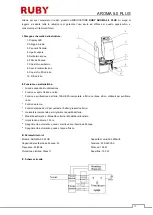 Preview for 26 page of Ruby AROMA 5.0 PLUS Instruction Manual