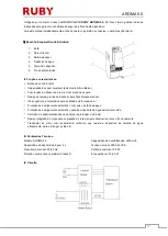 Preview for 20 page of Ruby AROMA 5.0 Instruction Manual