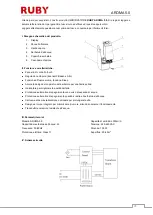 Preview for 26 page of Ruby AROMA 5.0 Instruction Manual