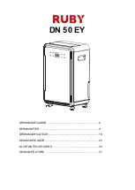 Ruby DN 50 EY Manual preview