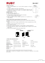 Preview for 6 page of Ruby DN 50 EY Manual