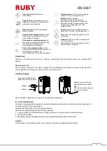 Предварительный просмотр 33 страницы Ruby DN 50 EY Manual