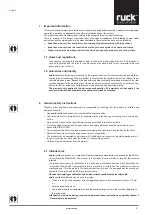 Preview for 5 page of Ruck ETA K 1200 V W Assembly And Operating Manual