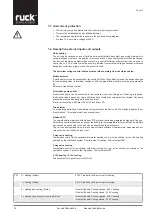 Предварительный просмотр 16 страницы Ruck ETA K 1200 V W Assembly And Operating Manual