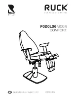 Ruck Podolog Moon Comfort Operating Instructions Manual preview