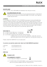 Preview for 17 page of Ruck PODOLOGSTOOL BIOSWING Operating Instructions Manual