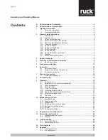 Preview for 3 page of Ruck RLI 1200 EC Assembly And Operating Manual