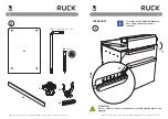 Предварительный просмотр 5 страницы Ruck ROOM DESK Instructions For Use Manual