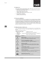 Предварительный просмотр 5 страницы Ruck SL 12040 E1 10 10 Assembly And Operating Manual