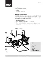 Предварительный просмотр 8 страницы Ruck SL 12040 E1 10 10 Assembly And Operating Manual