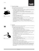 Предварительный просмотр 9 страницы Ruck SL 12040 E1 10 10 Assembly And Operating Manual