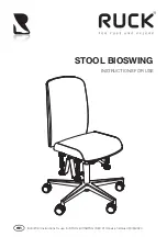 Предварительный просмотр 1 страницы Ruck STOOL BIOSWING Instructions For Use Manual