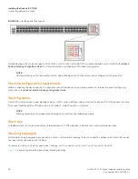 Предварительный просмотр 54 страницы Ruckus Wireless ICX 7450 Hardware Installation Manual