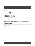 Ruckus Wireless MediaFlex 2900 User Manual предпросмотр