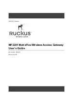 Предварительный просмотр 1 страницы Ruckus Wireless MetroFlex MF2201 User Manual