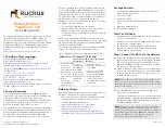 Предварительный просмотр 1 страницы Ruckus Wireless SmartZone 100 Quick Setup Manual