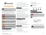 Ruckus Wireless T310c Quick Setup Manual preview