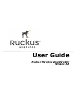 Предварительный просмотр 1 страницы Ruckus Wireless Wireless ZoneDirector User Manual