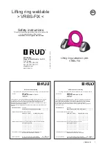 RUD VRBS-FIX Series Translation Of The Original Instructions preview