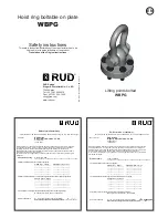 Preview for 1 page of RUD WBPG User Instruction