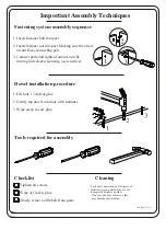 Preview for 2 page of RUDNICK CABINET ALP 13 Assembly Manual