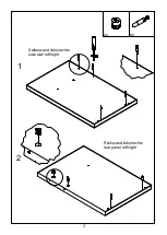 Preview for 3 page of RUF Betten NT Corner Assembly Instructions Manual