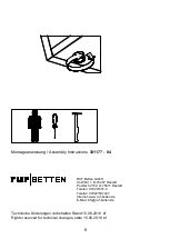 Preview for 8 page of RUF Betten NT Corner Assembly Instructions Manual